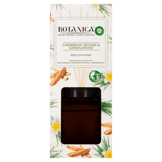 Botanica by Air Wick Reed Caribbean Vetiver & Sandalwood 80mL